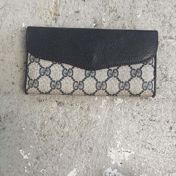 Vintage Gucci, trifold wallet - Picture 2 of 13